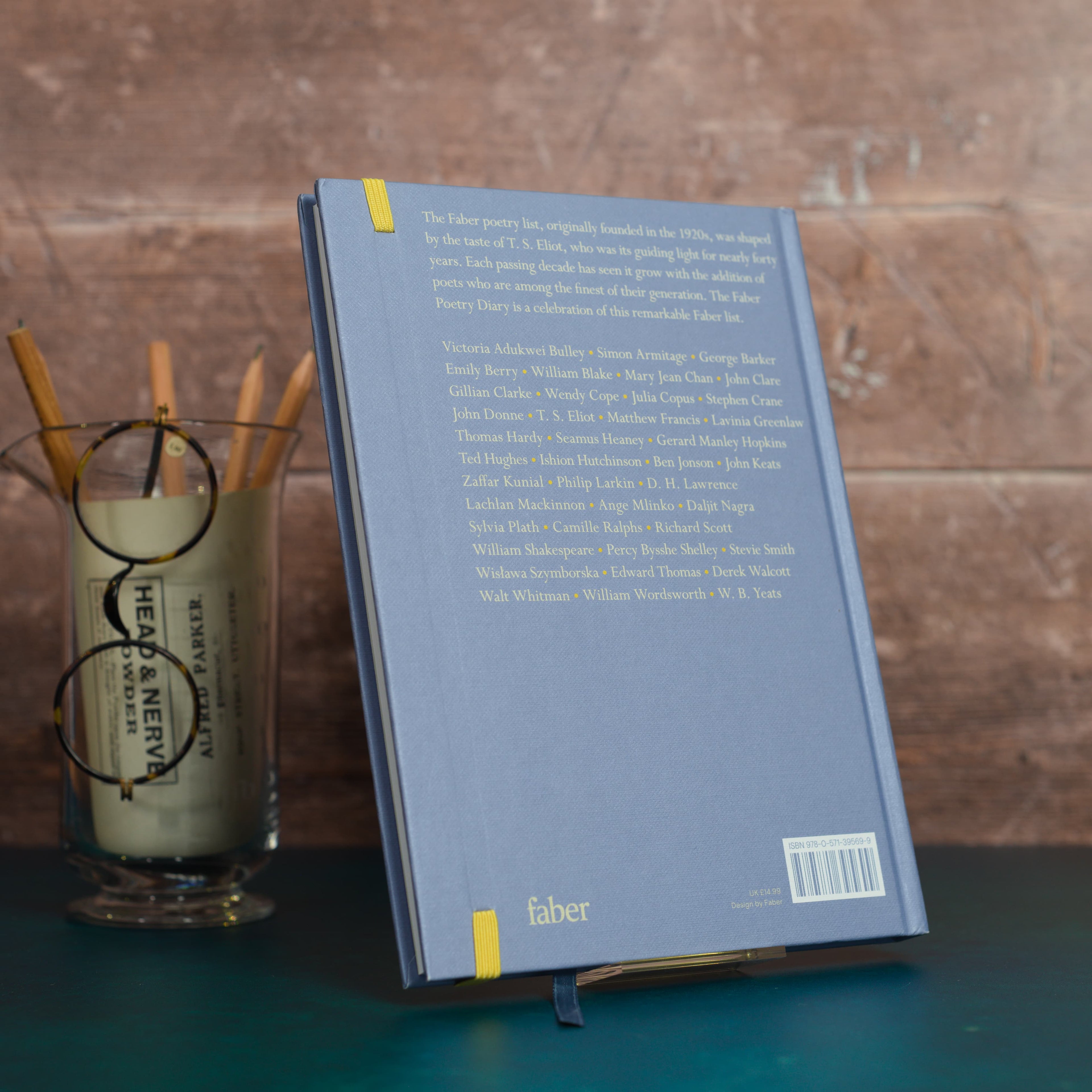 Faber Poetry Diary 2026