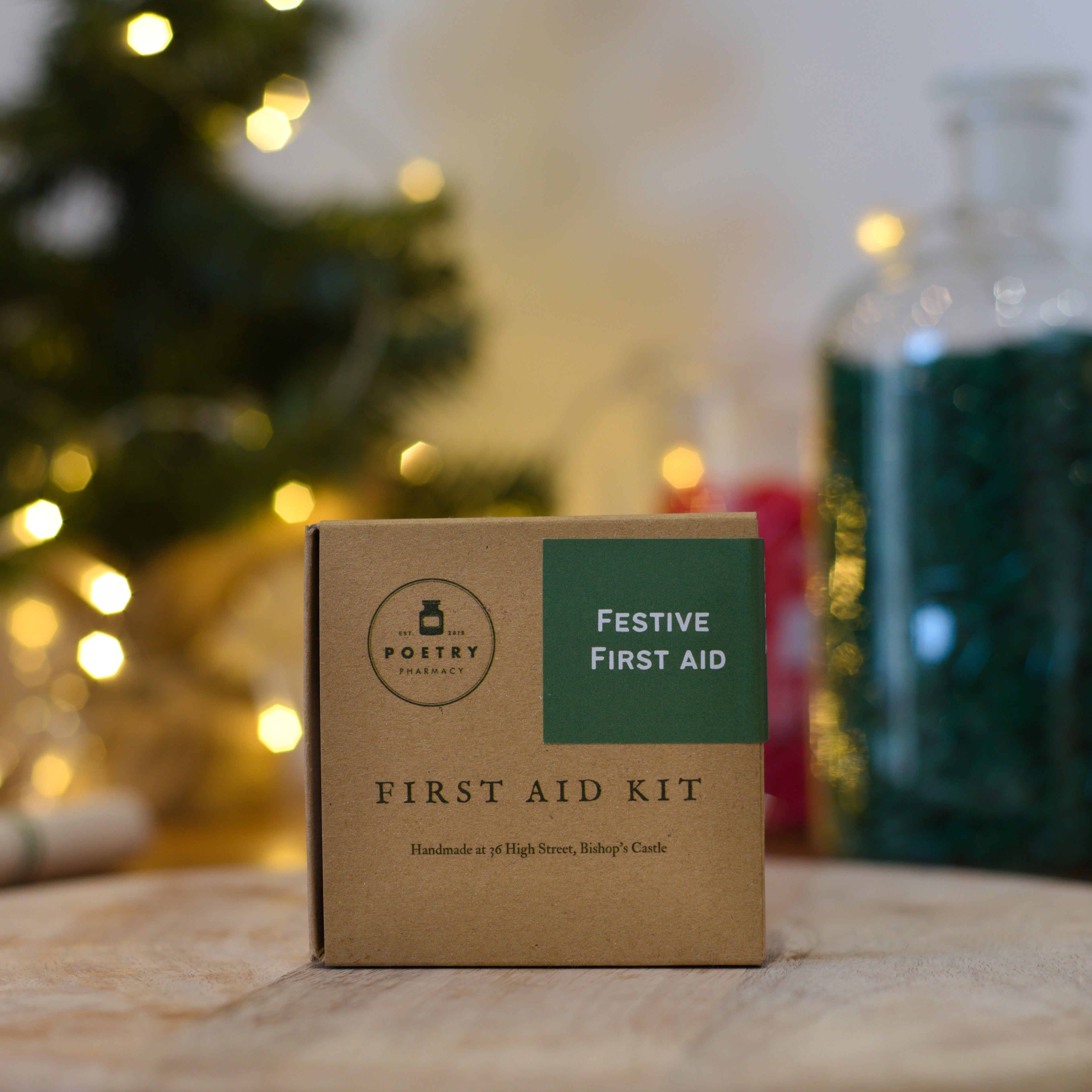Festive First Aid Kit-The Poetry Pharmacy