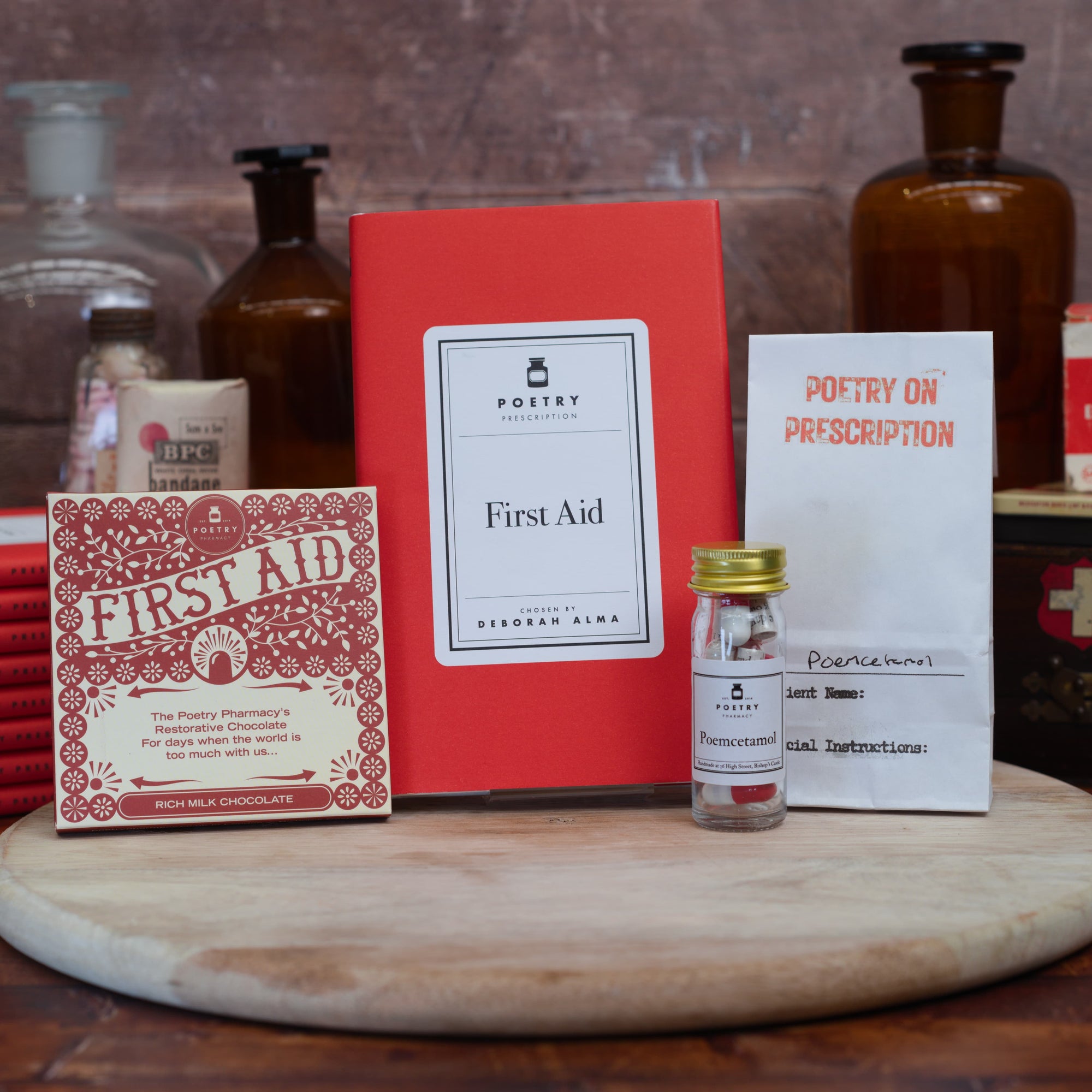 First Aid - Poetry Prescription Gift Box-Books-The Poetry Pharmacy