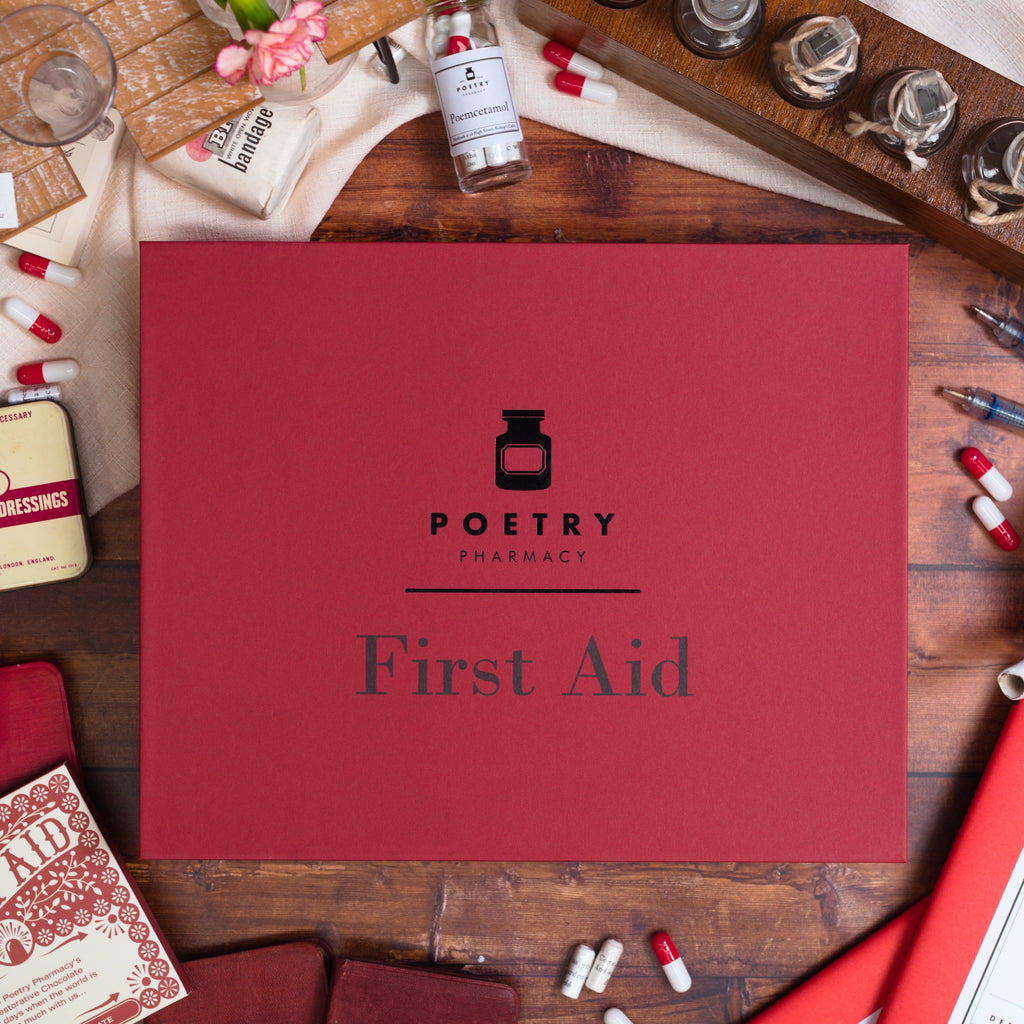 First Aid - Poetry Prescription Gift Box-The Poetry Pharmacy