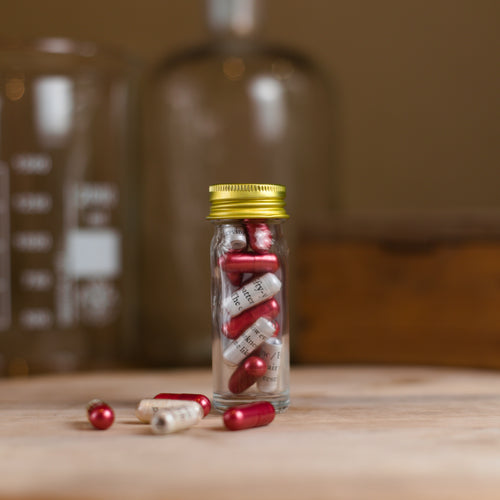 For Mothers Pills-Small Pill Bottle-The Poetry Pharmacy