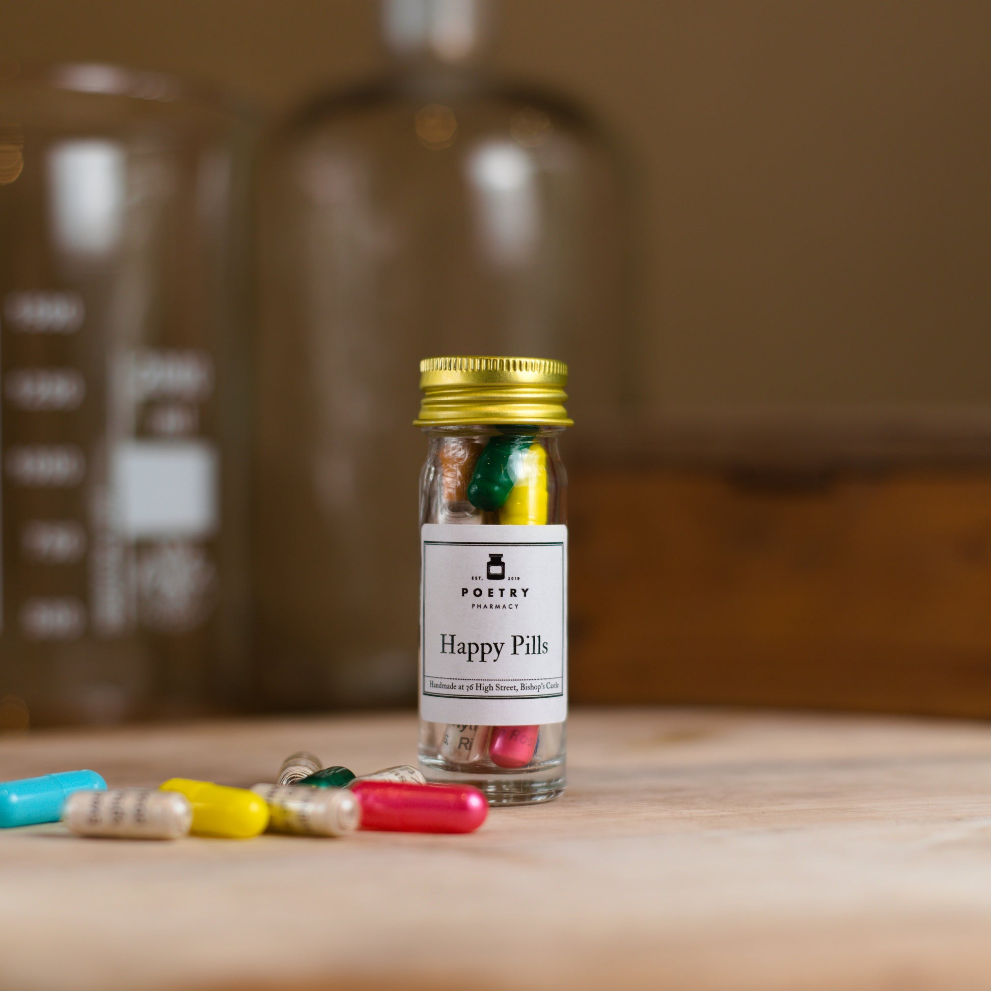 Happy Pills (small) – The Poetry Pharmacy