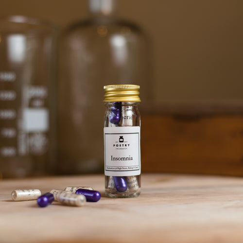 Insomnia Pills-The Poetry Pharmacy