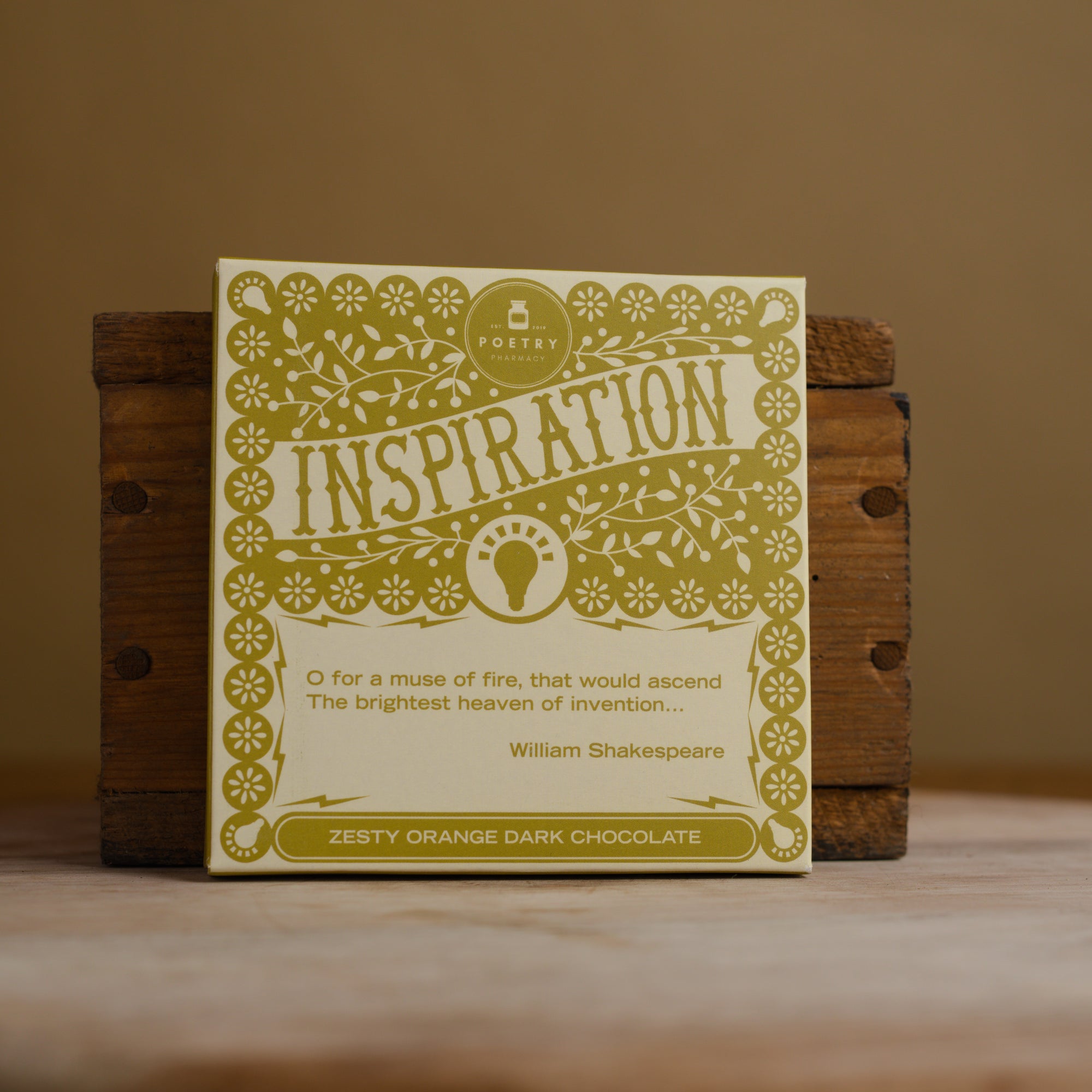 Poetry Pharmacy Chocolate: Inspiration-The Poetry Pharmacy