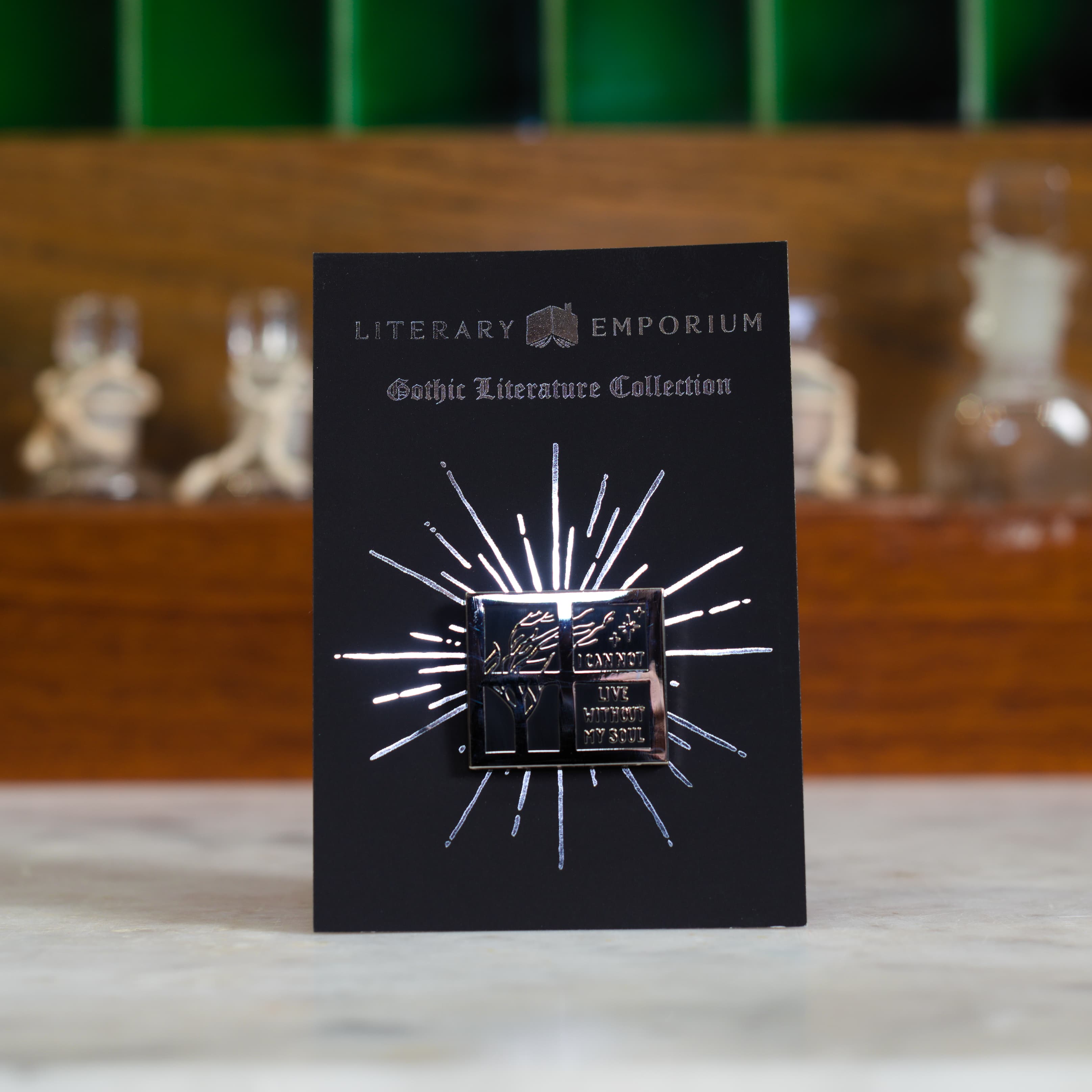 Wuthering Heights Enamel Pin - Gothic Literature Collection