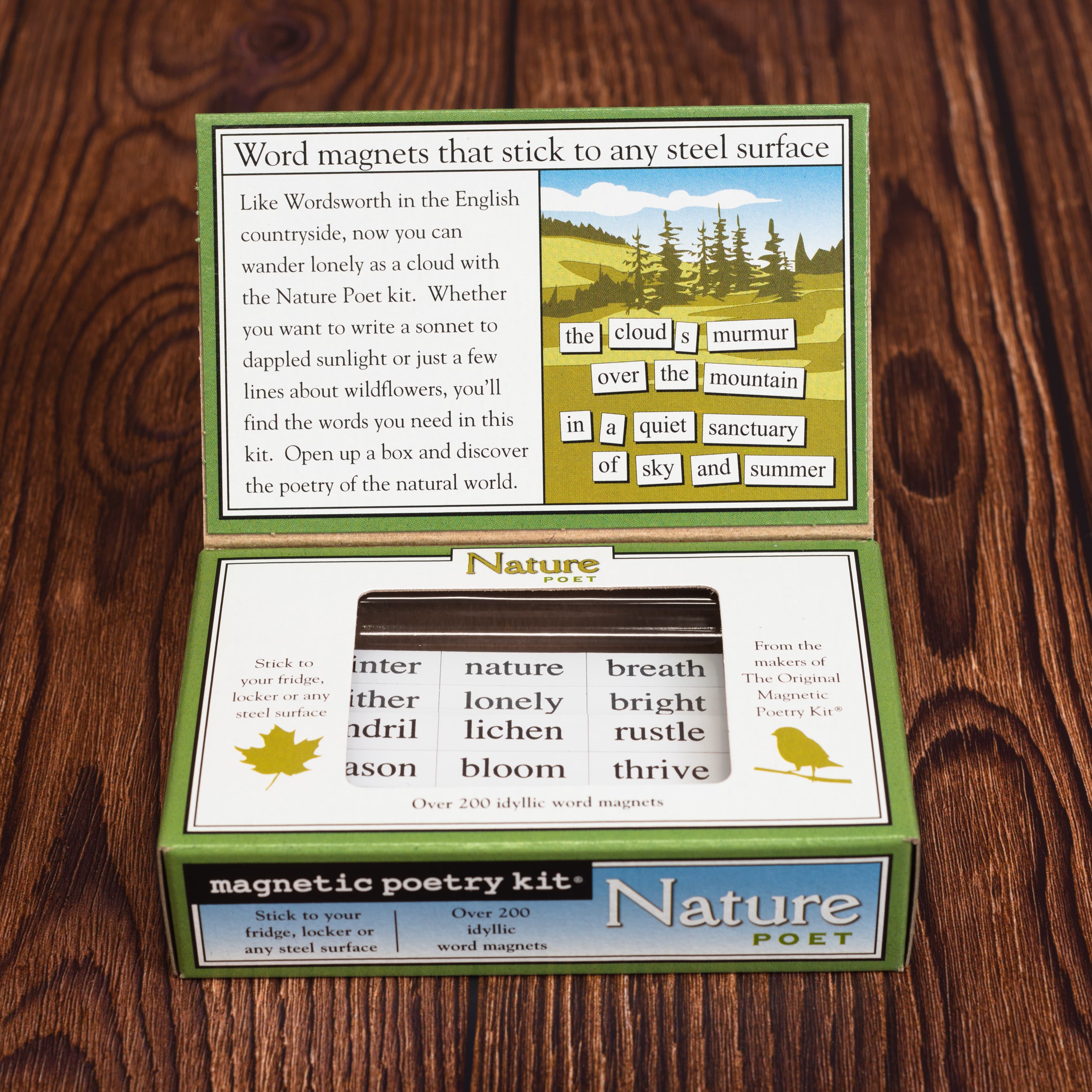 Magnetic Poetry Kit - Nature Poet
