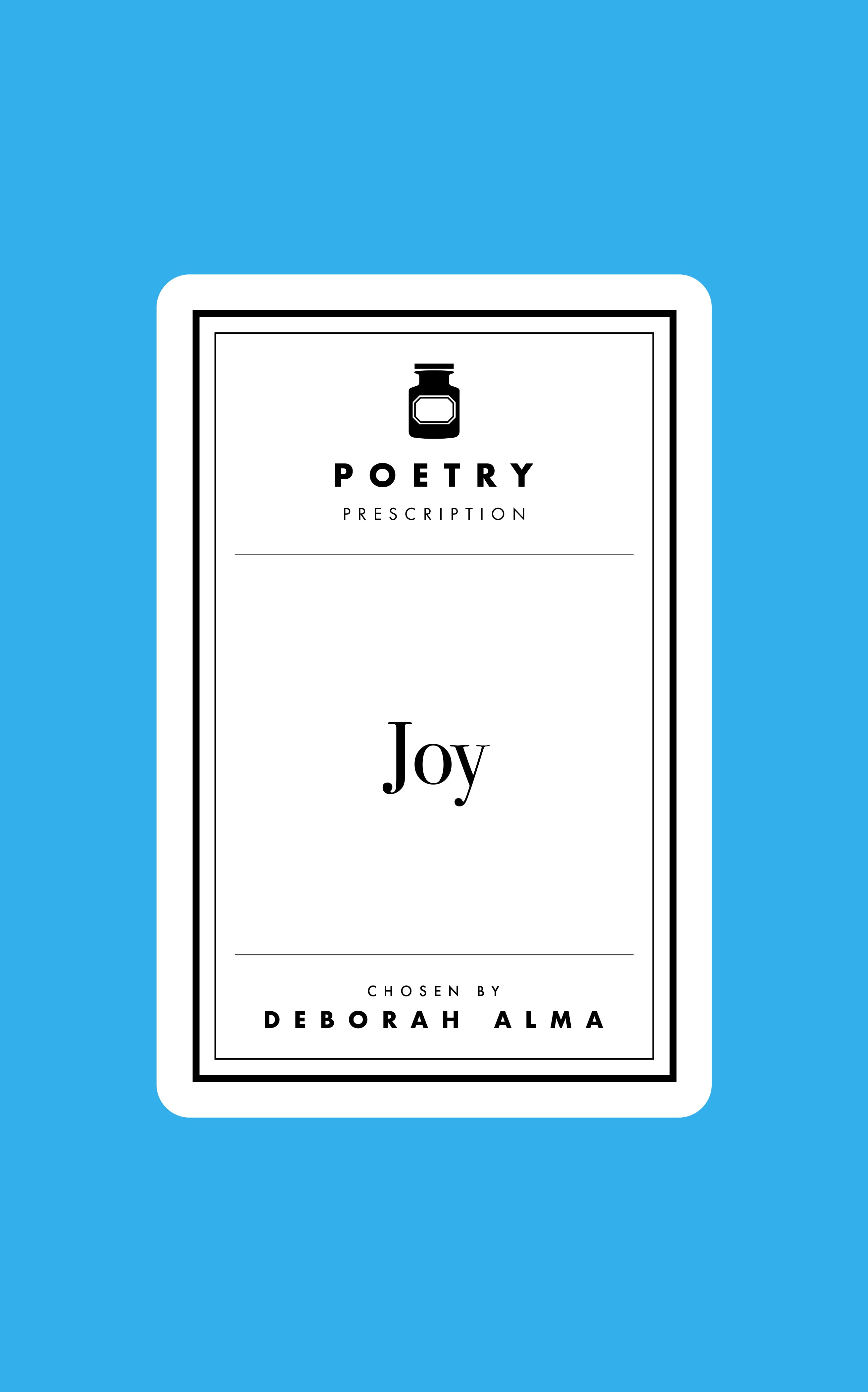 Poetry Prescription: Joy-Books-The Poetry Pharmacy
