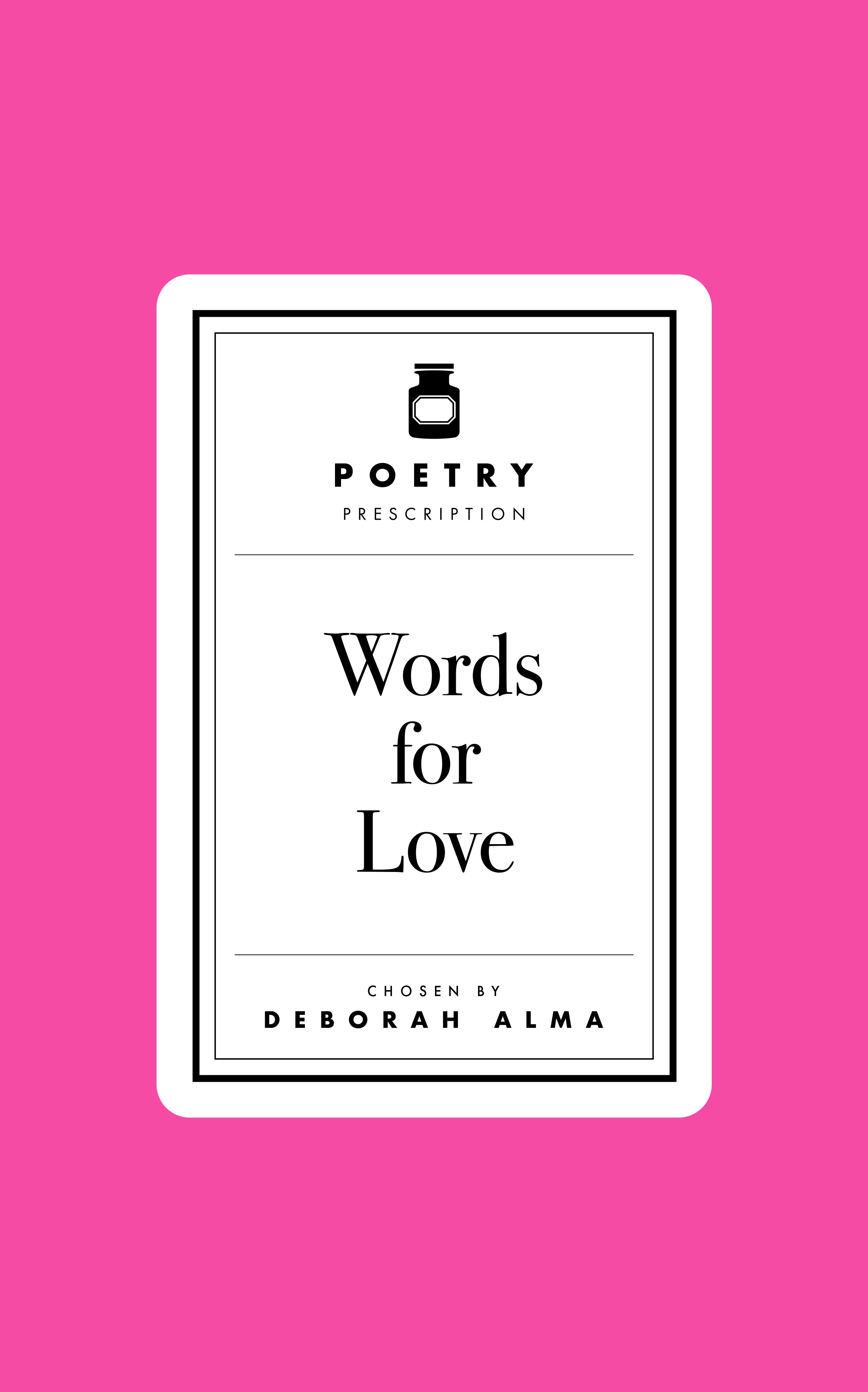 Poetry Prescription: Words for Love-Books-The Poetry Pharmacy