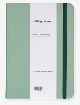 Writing Journal - Sage-Stationery-The Poetry Pharmacy