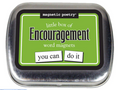 Magnetic Poetry Kit - Little Box of Encouragement Word Magnets