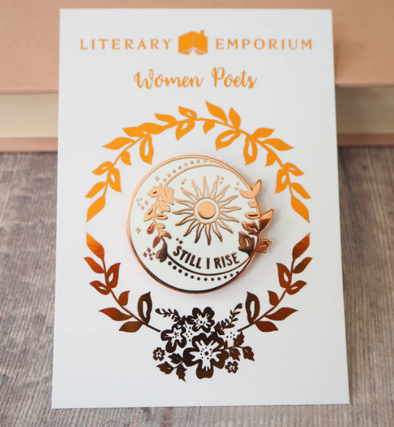 Dr Maya Angelou™ Enamel Pin- Women Poets Collection