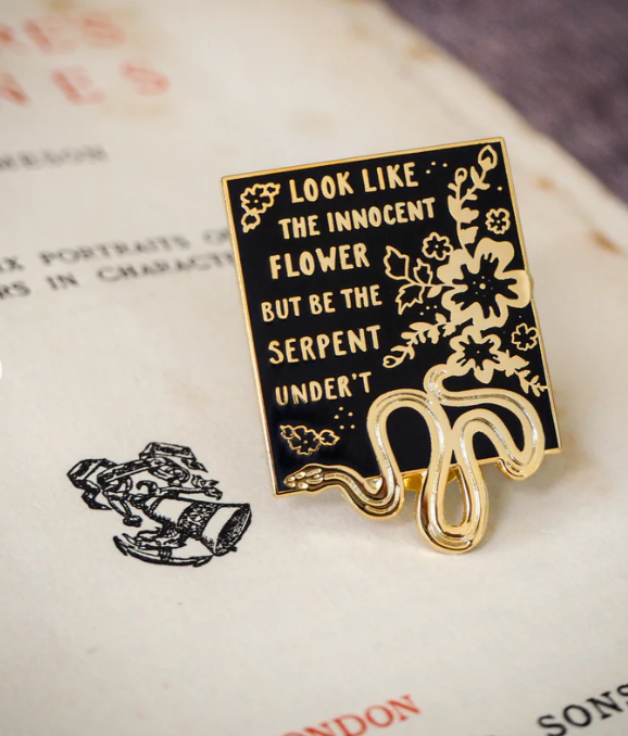 Lady Macbeth Enamel Pin - Shakespeare's Heroines Collection