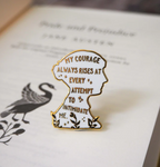 Pride & Prejudice Enamel Pin - Jane Austen