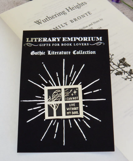 Wuthering Heights Enamel Pin - Gothic Literature Collection