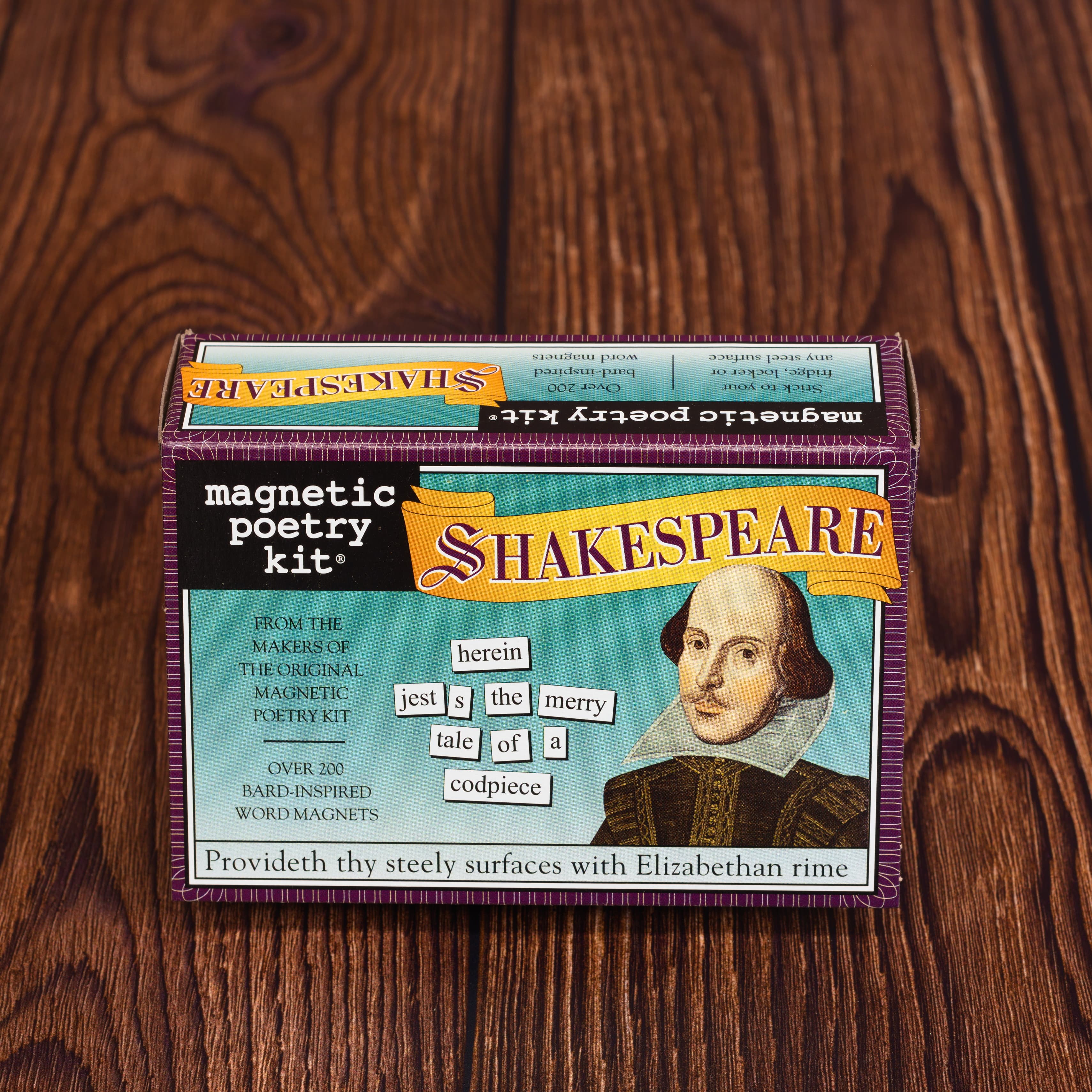 Magnetic Poetry Kit - Shakespeare