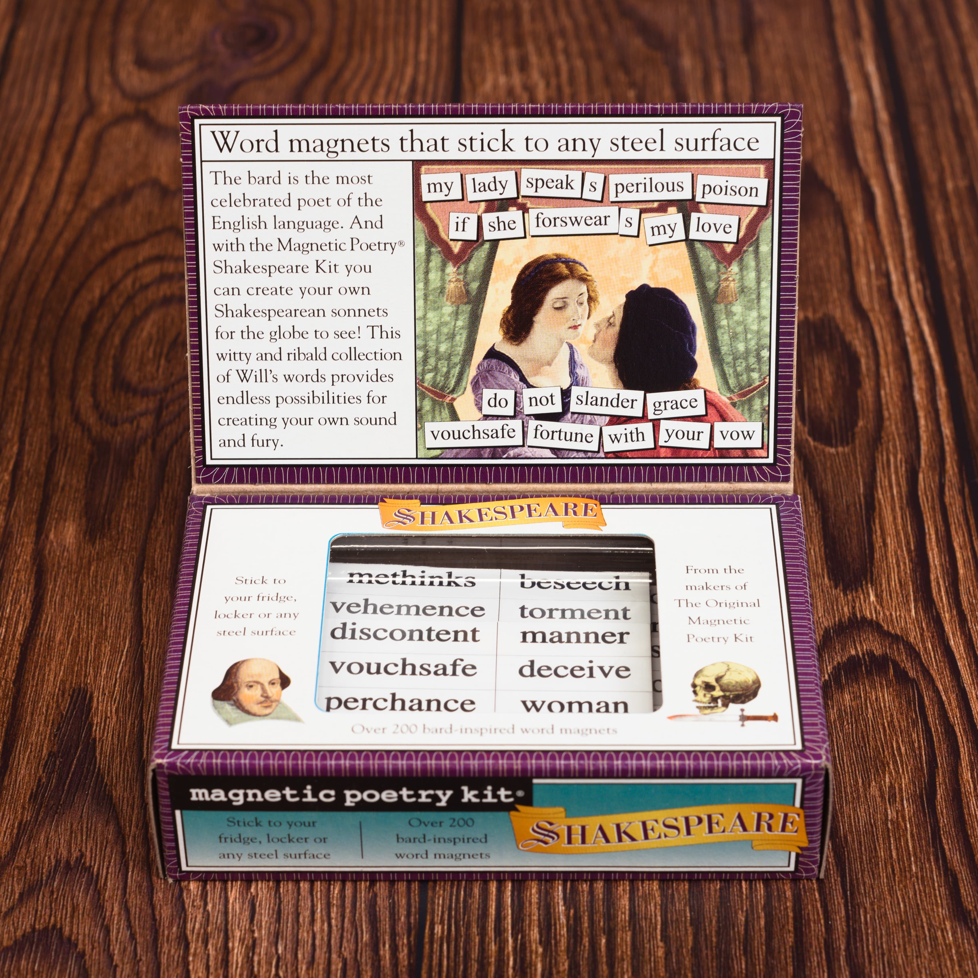 Magnetic Poetry Kit - Shakespeare