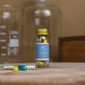 Sleeping Pills-Small Pill Bottle-The Poetry Pharmacy
