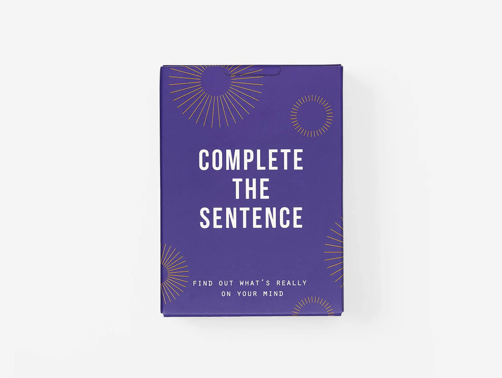 Complete The Sentence Cards