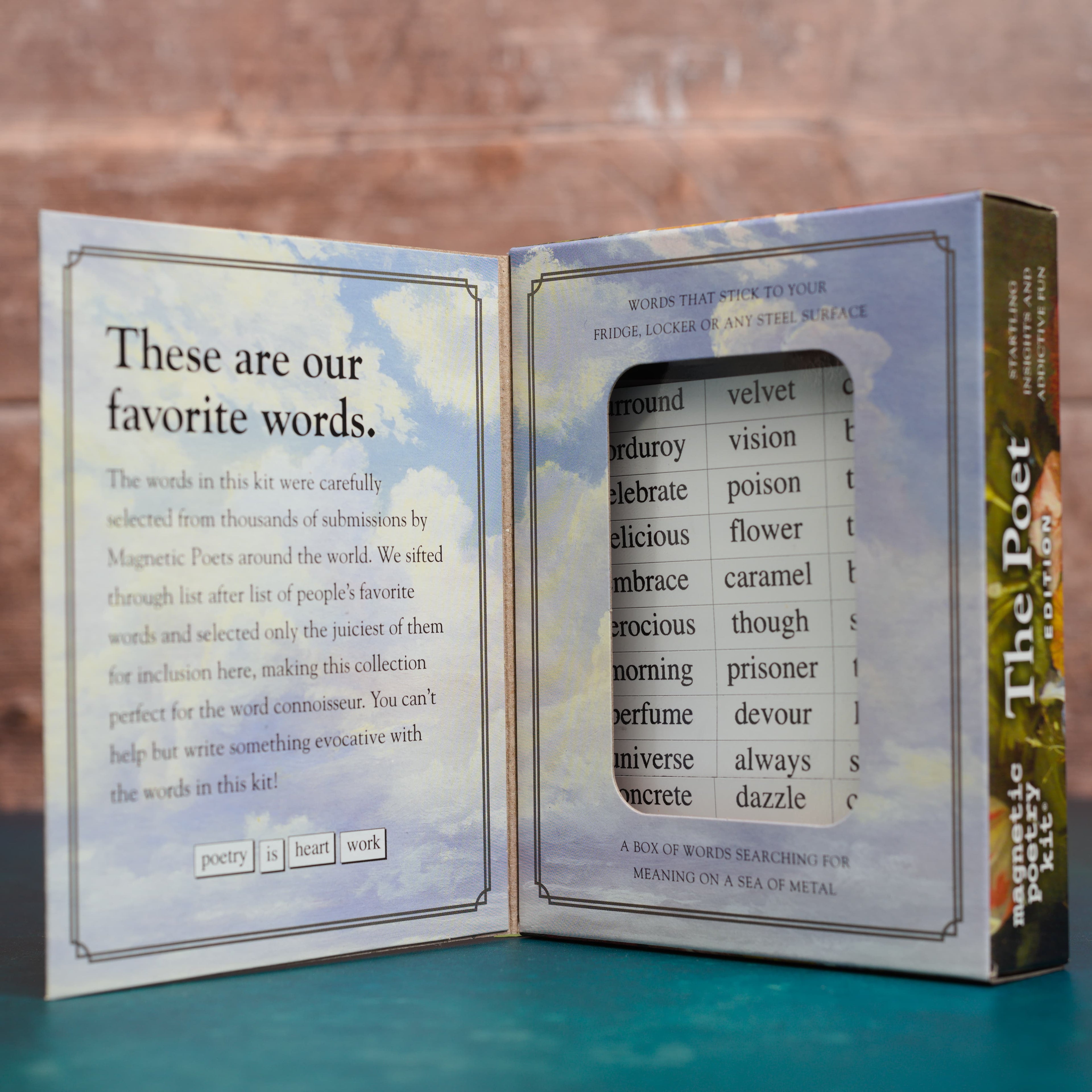 Magnetic Poetry Kit - The Poet Edition