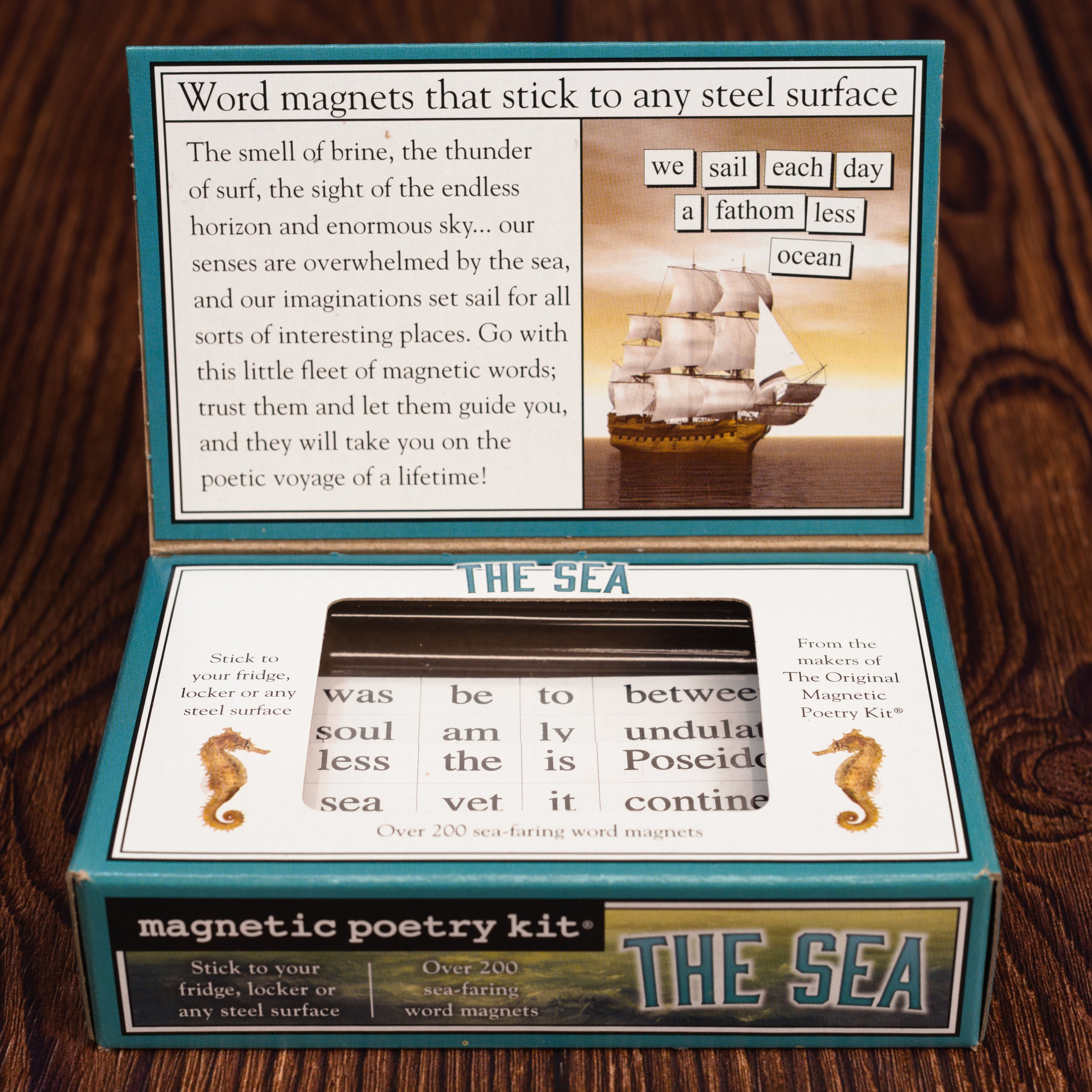 Magnetic Poetry Kit - The Sea