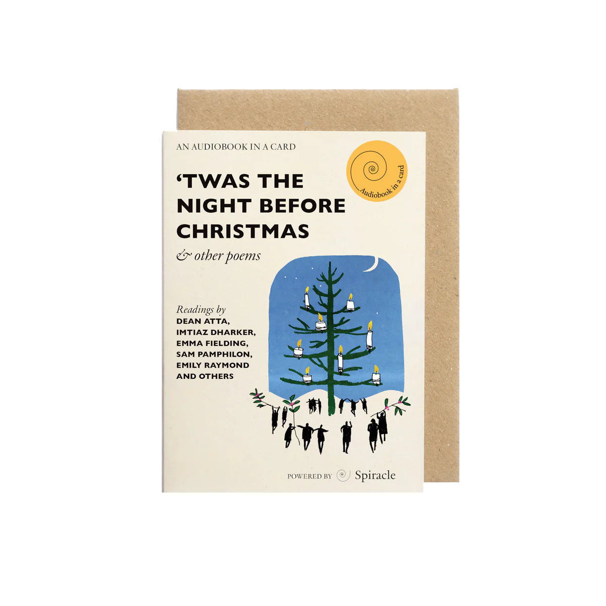 'Twas the Night Before Christmas and Other Poems - Audiobook in a Card
