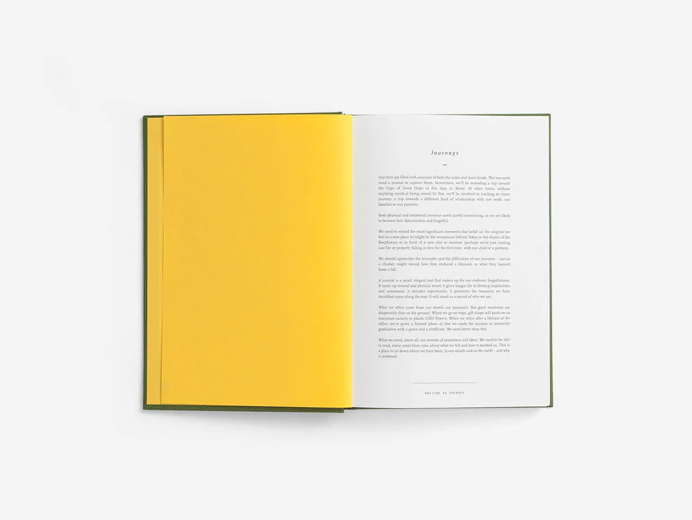 Writing As Therapy Notebook - Journeys