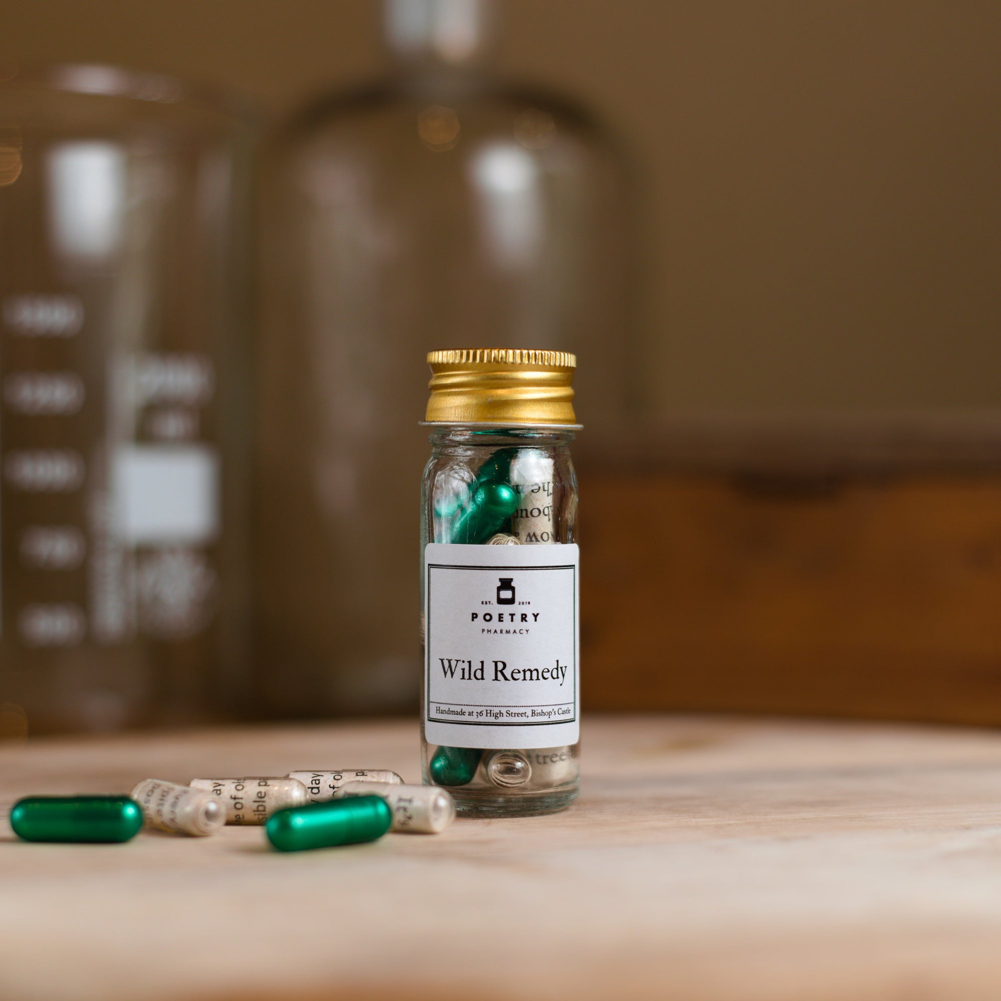 Wild Remedy Pills (small)-The Poetry Pharmacy