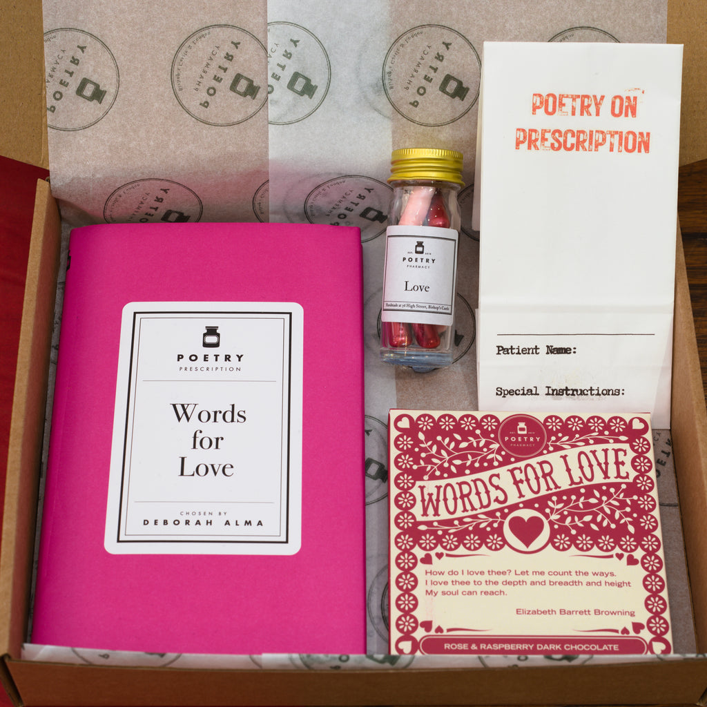 Words For Love - Poetry Prescription Gift Box-Books-The Poetry Pharmacy