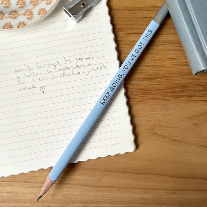 Keep Going, You've Got This - pack of five pencils-Stationery-The Poetry Pharmacy