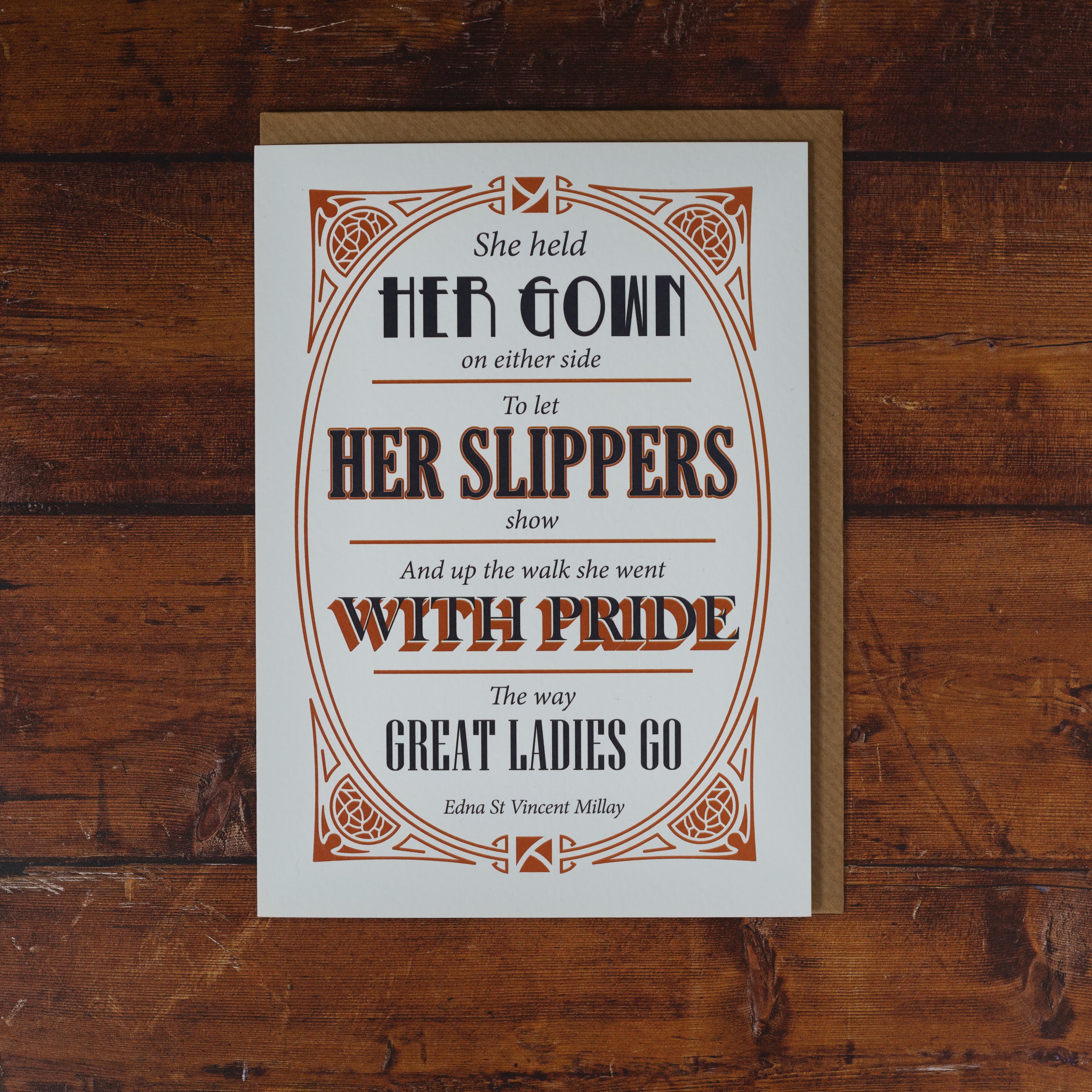 Poetry Pharmacy Card - Becoming