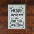 Poetry Pharmacy Card - Calm