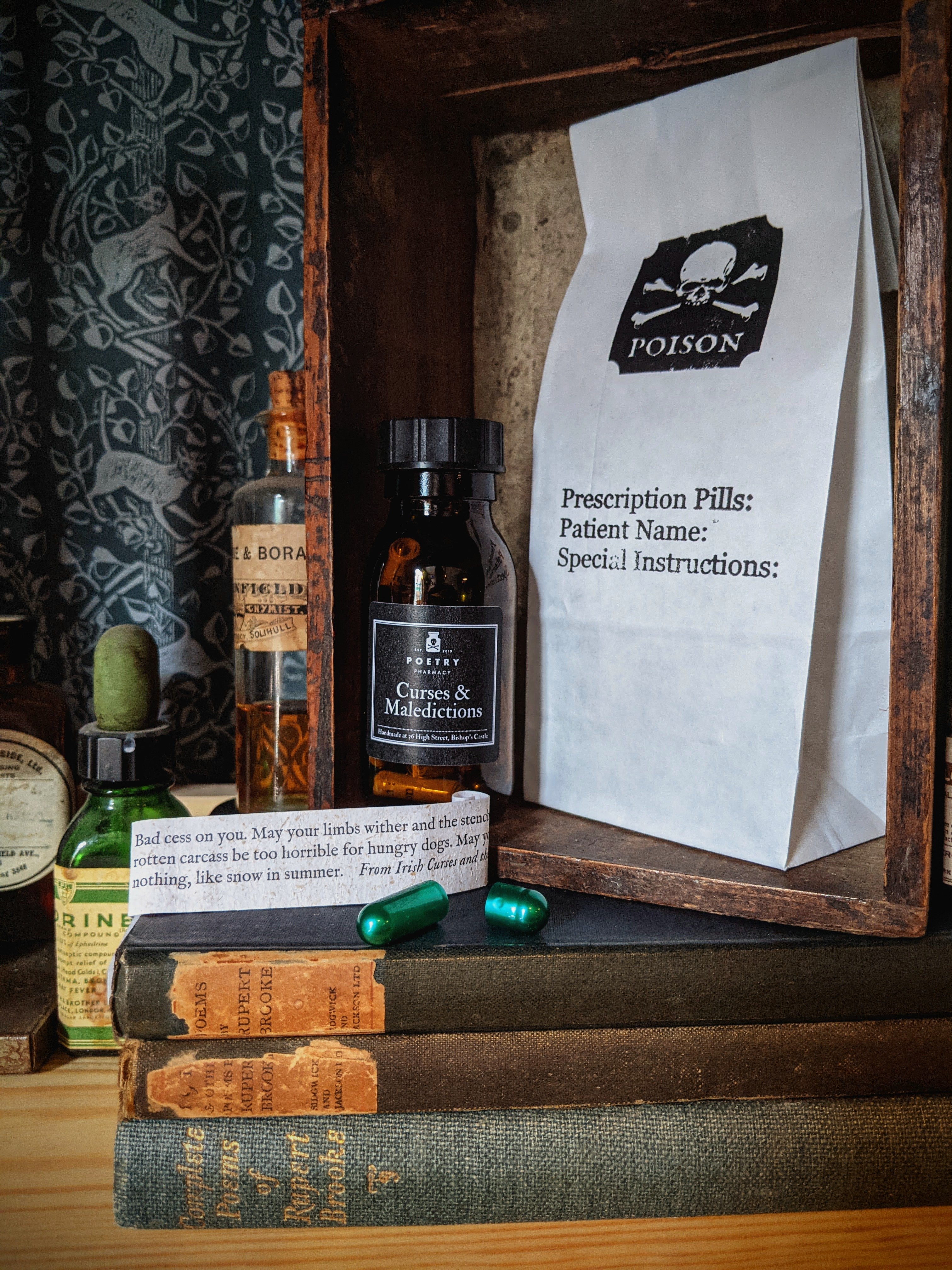Poetical Poison Pills: Curses & Maledictions-The Poetry Pharmacy