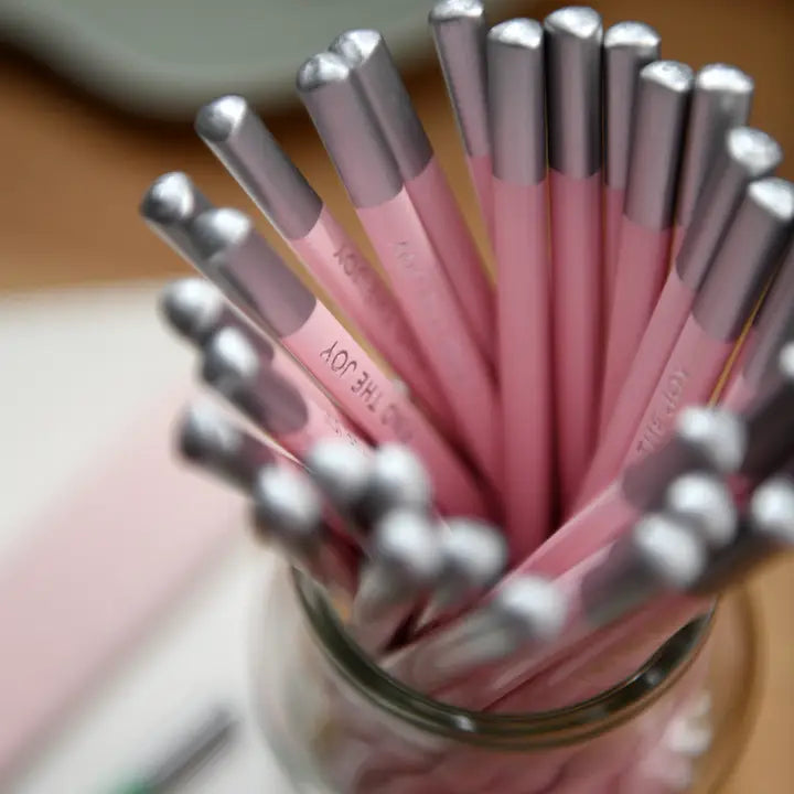 Find the Joy - pack of five pencils-Stationery-The Poetry Pharmacy