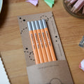 Have Courage - pack of five pencils-Stationery-The Poetry Pharmacy