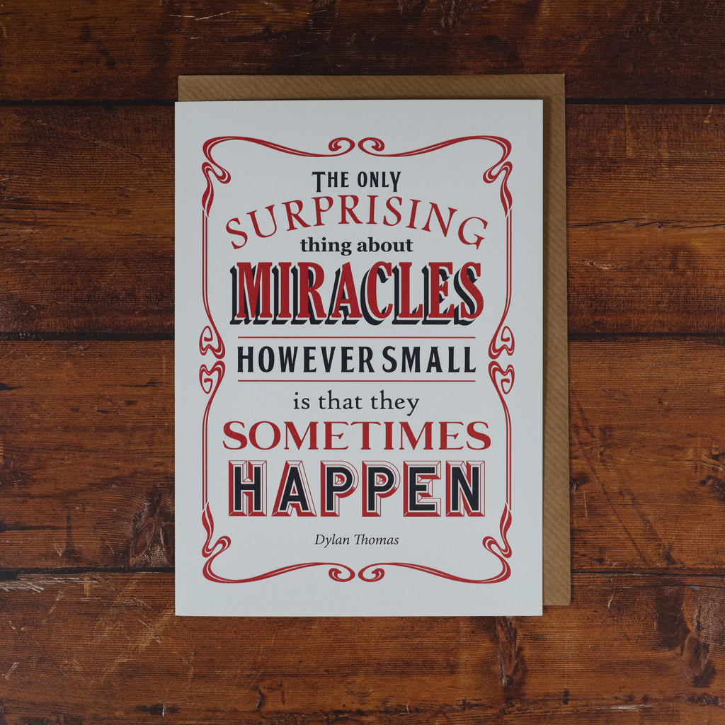 Poetry Pharmacy Card - First Aid
