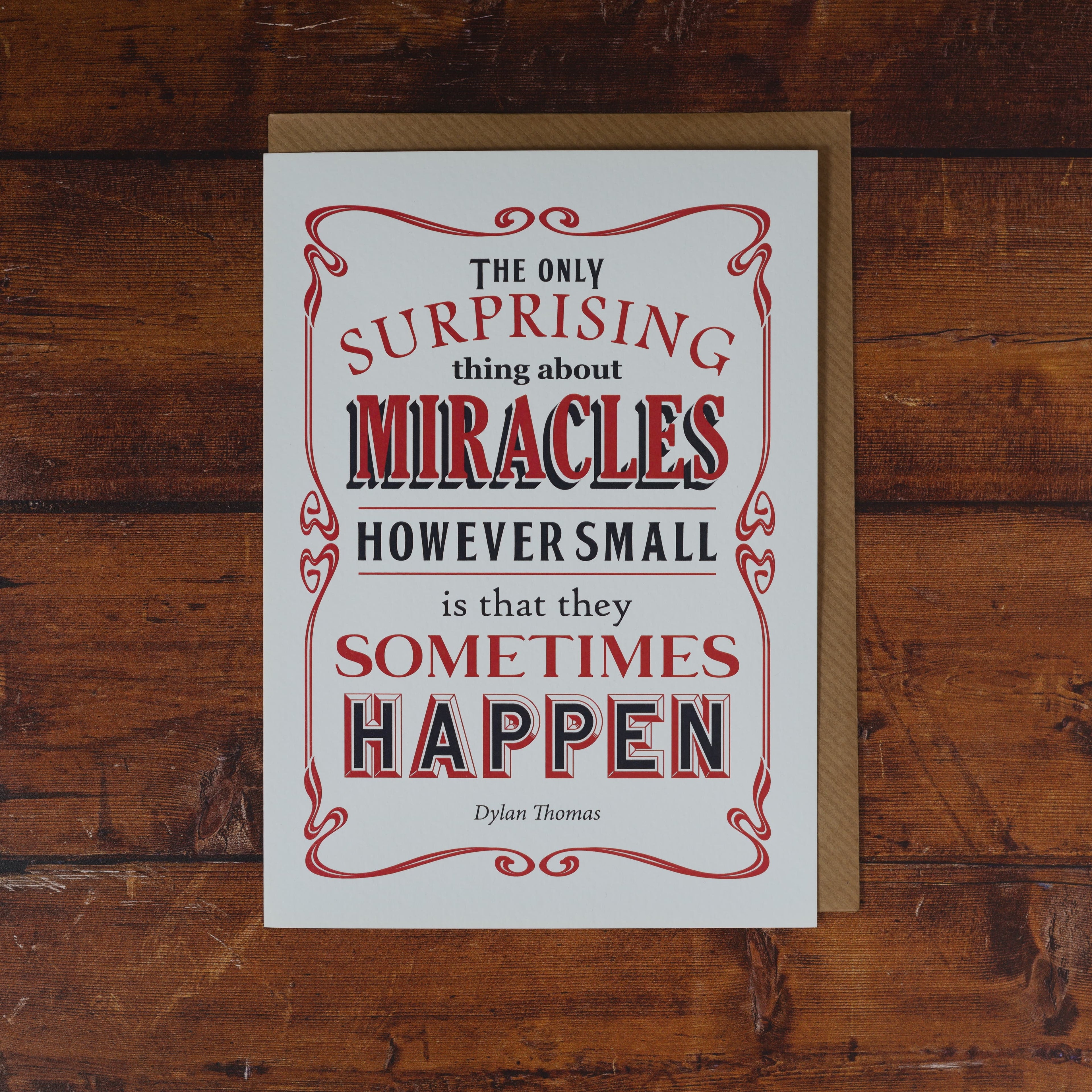 Poetry Pharmacy Card - First Aid