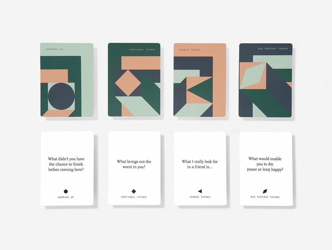 Meeting Friends Cards-The Poetry Pharmacy