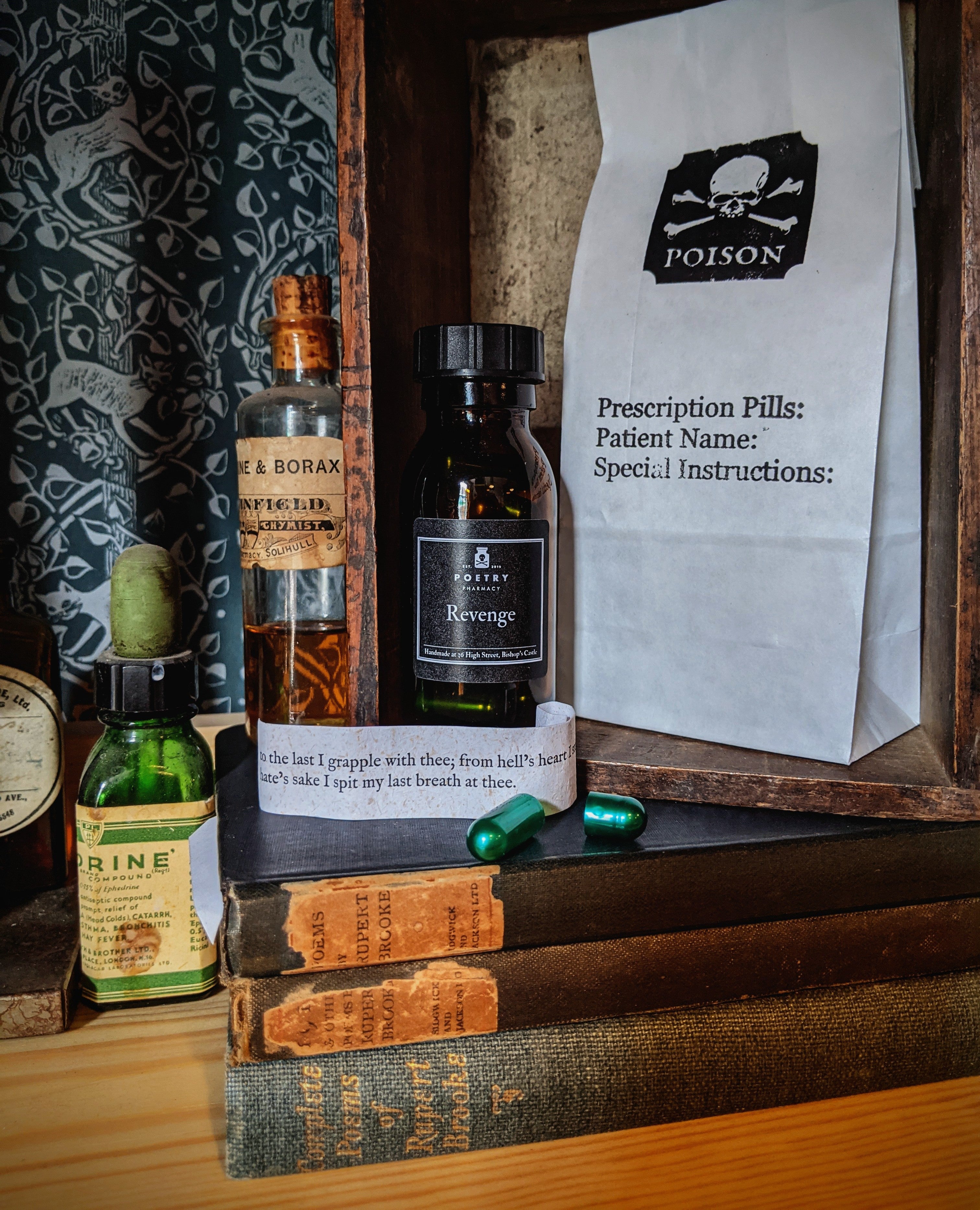 Poetical Poison Pills: Revenge-The Poetry Pharmacy