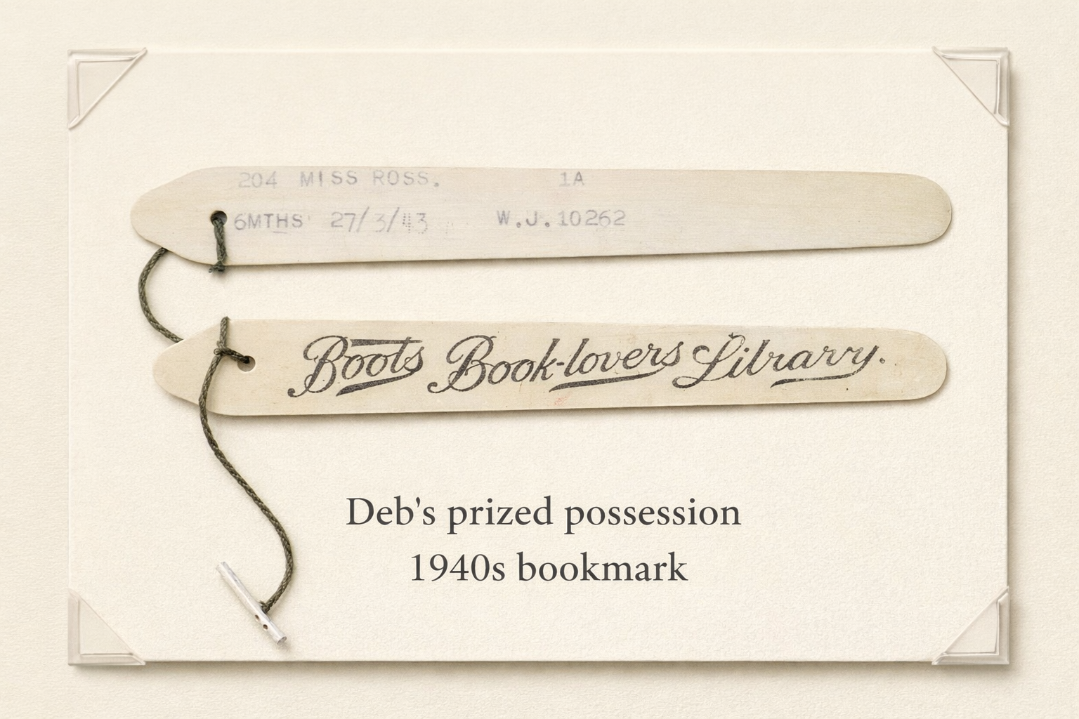 Supporters’ Bookmark -  A Year of Poetry on Prescription
