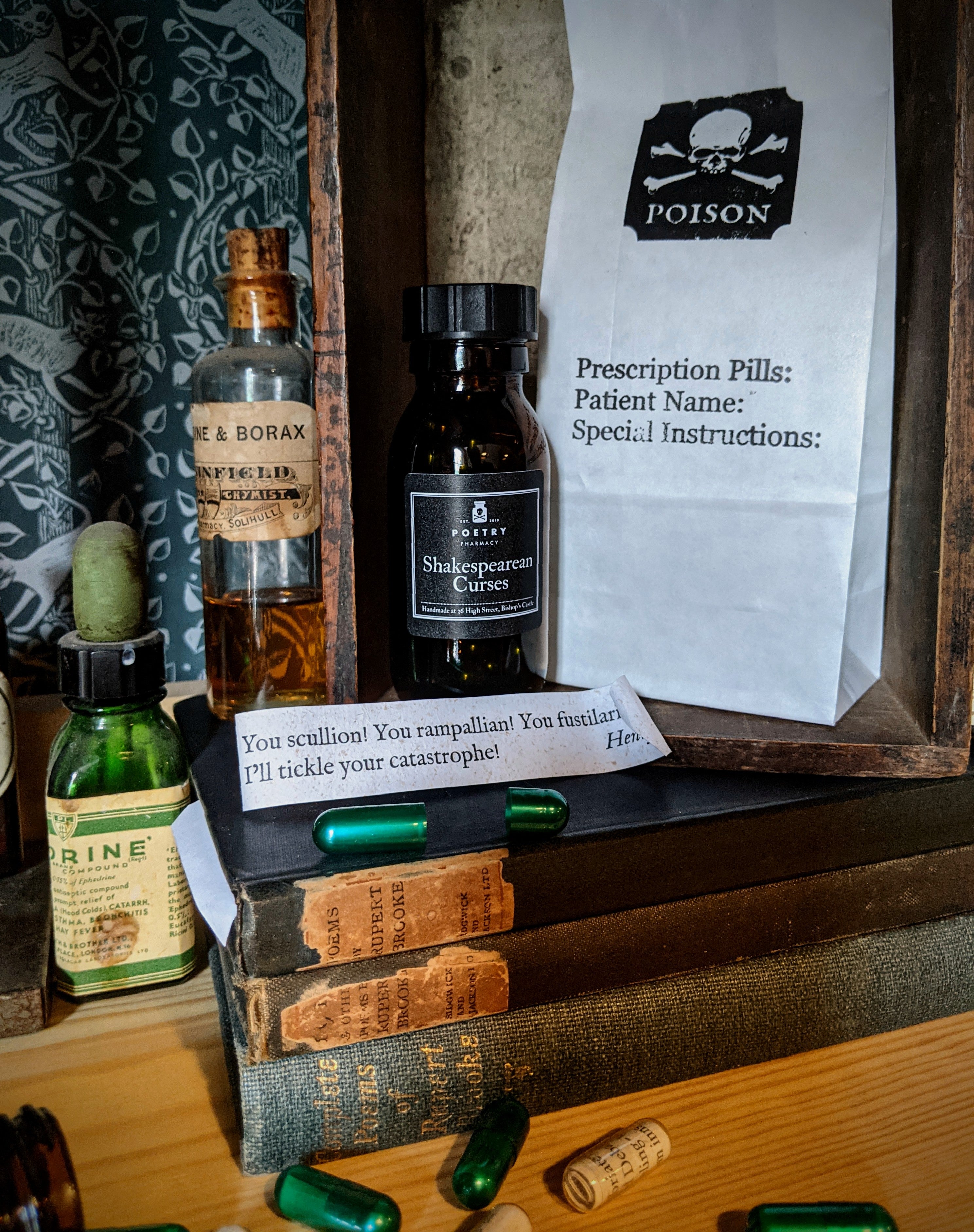 Poetical Poison Pills: Shakespearean Curses-The Poetry Pharmacy